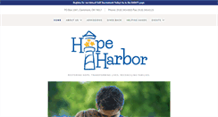 Desktop Screenshot of hopeharborinc.org